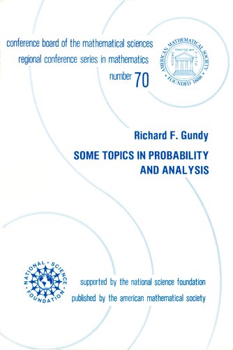 Some Topics in Probability and Analysis (Cbms Regional Conference Series in Mathematics)