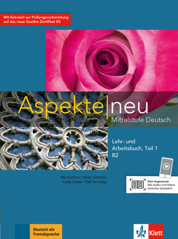 Aspekte neu B2 - Mittelstufe Deutsch - Lehr- und Arbeitsbuch mit Audio-CD, Teil 1