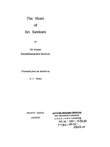 The Heart of Sri Samkara