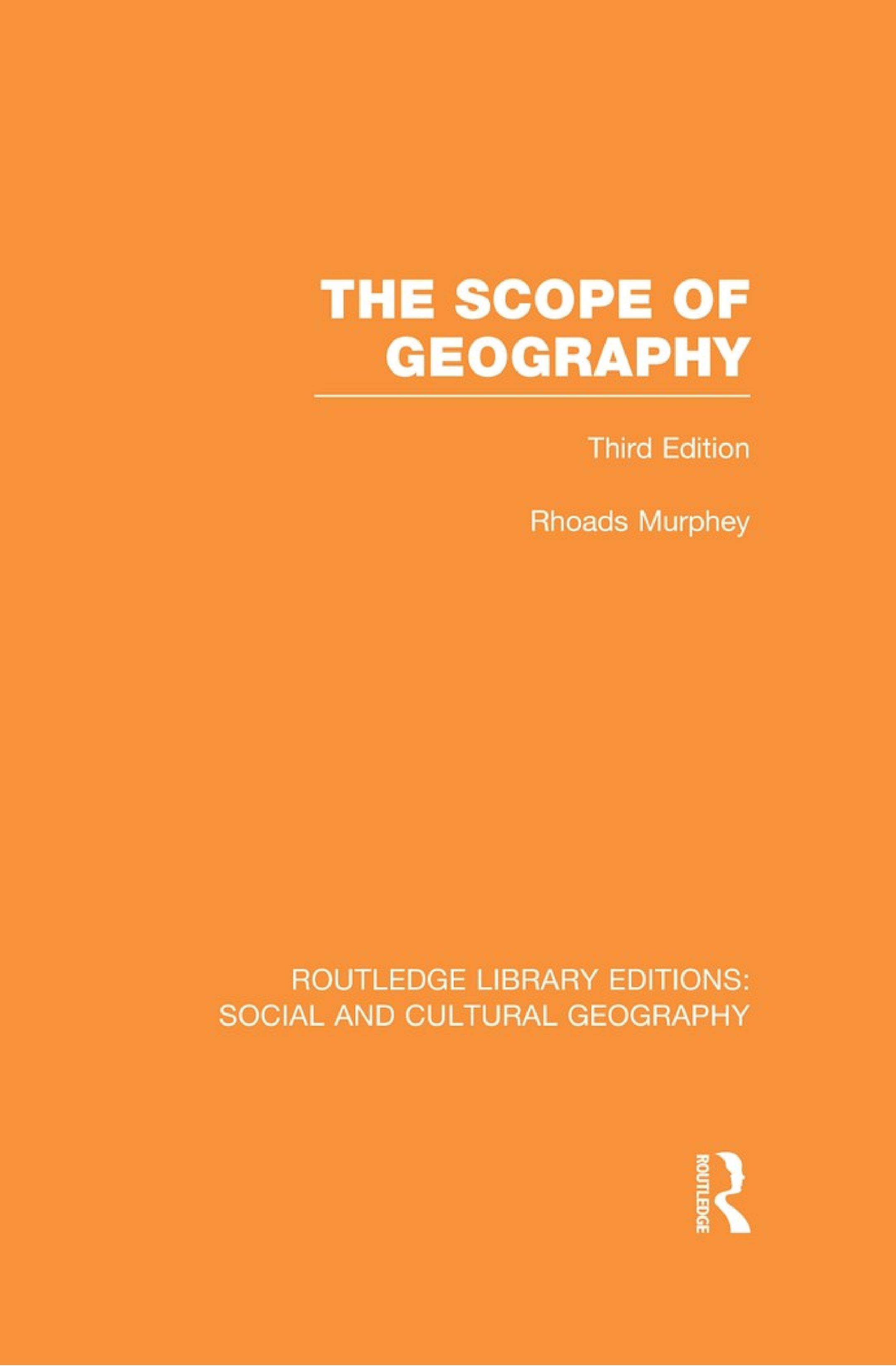The Scope of Geography