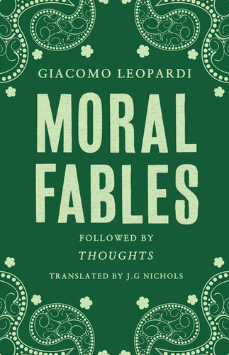 Moral Fables, followed by “Thoughts”