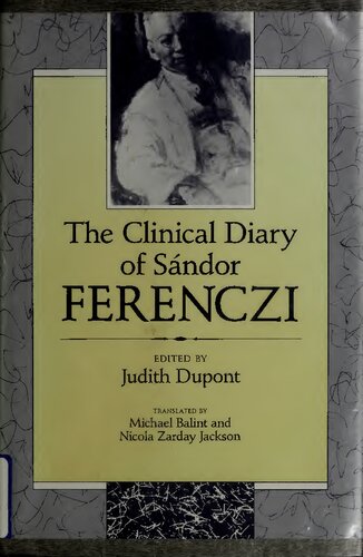 The Clinical Diary of Sándor Ferenczi