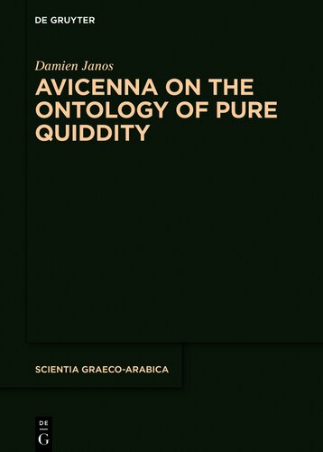 Avicenna on the Ontology of Pure Quiddity