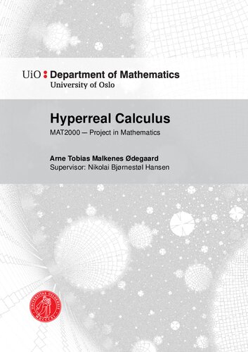 Hyperreal Calculus