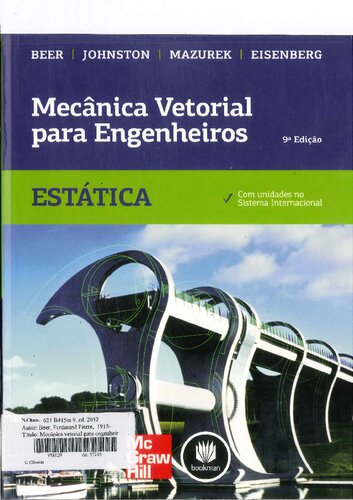 Mecânica Vetorial para Engenheiros - Estática