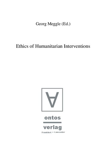 Ethics of Humanitarian Interventions