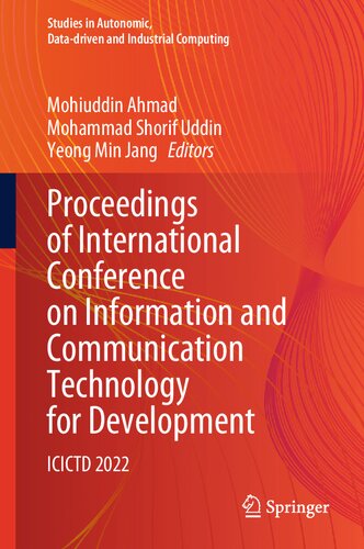 Proceedings of International Conference on Information and Communication Technology for Development. ICICTD 2022