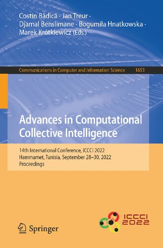 Advances in Computational Collective Intelligence. 14th International Conference, ICCCI 2022 Hammamet, Tunisia, September 28–30, 2022 Proceedings