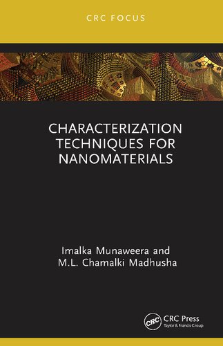 Characterization Techniques for Nanomaterials