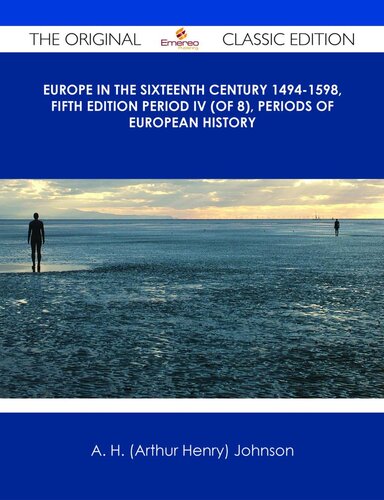 Europe in the Sixteenth Century, 1494-1598, Fifth Edition