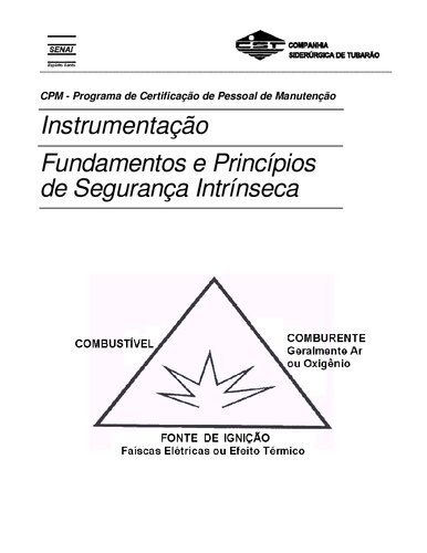 Fundamentos e Princípios de Segurança Instrínseca - Instrumentação