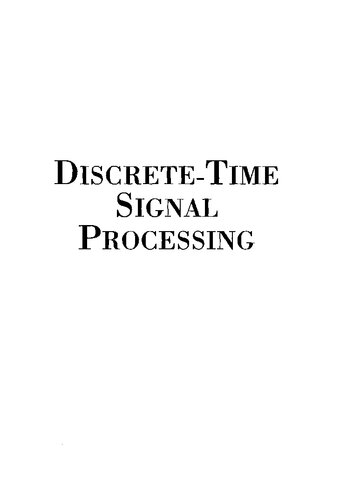 Discrete-Time Signal Processing