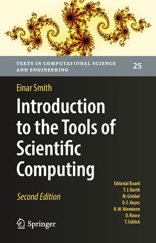 Introduction to the Tools of Scientific Computing