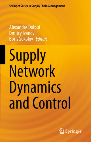Supply Network Dynamics and Control