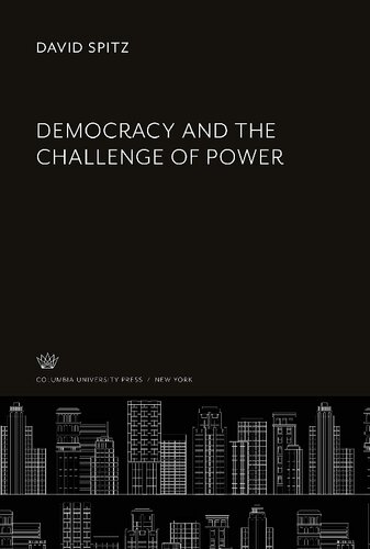 Democracy and the Challenge of Power