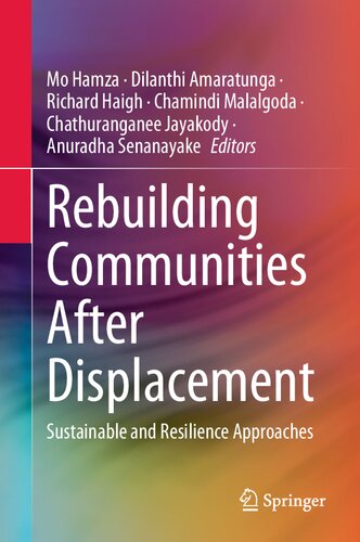 Rebuilding Communities after Displacement: Sustainable and Resilience Approaches