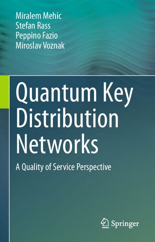 Quantum Key Distribution Networks. A Quality of Service Perspective