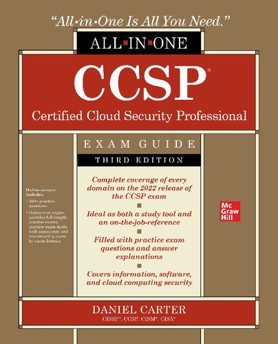 CCSP Certified Cloud Security Professional. Exam Guide