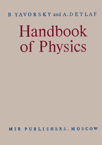 Handbook of Physics