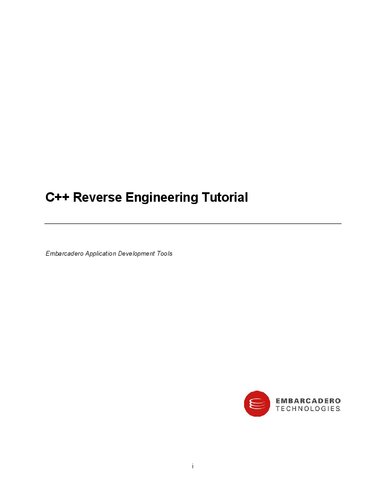 C++ Reverse Engineering Tutorial