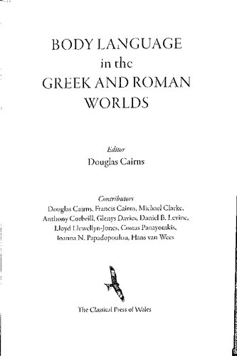 Body language in the Greek and Roman worlds