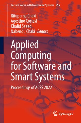Applied Computing for Software and Smart Systems: Proceedings of ACSS 2022