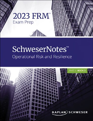 FRM Part 2 Schweser Notes 2023