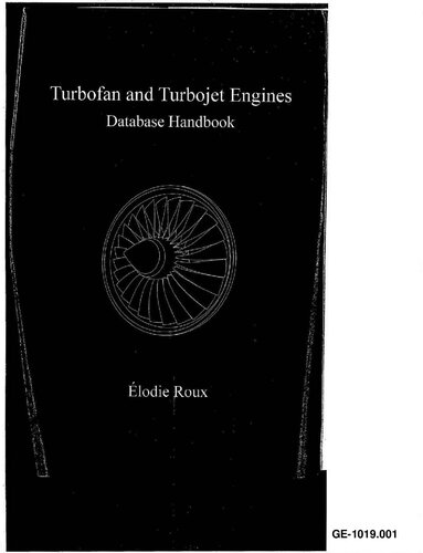 Turbofan and Turbojet Engines Database Handbook
