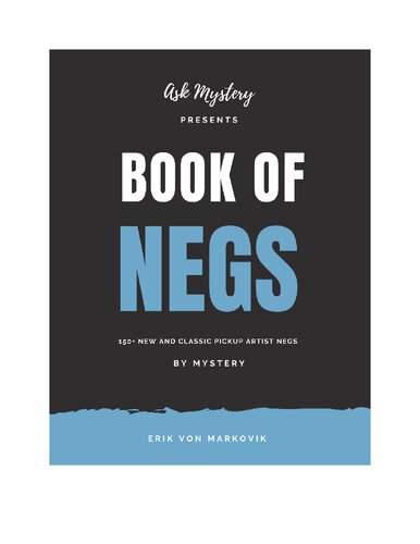 Book of Negs by Mystery