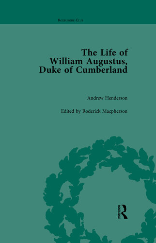 The Life of William Augustus, Duke of Cumberland