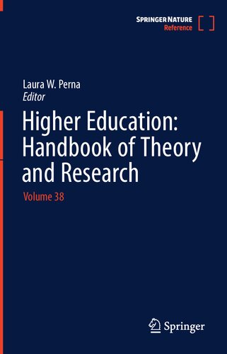 Higher Education: Handbook of Theory and Research