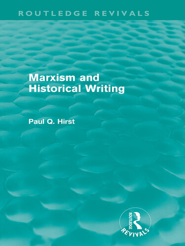 Marxism and Historical Writing