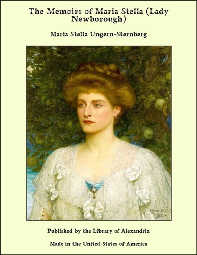 The Memoirs of Maria Stella (Lady Newborough)