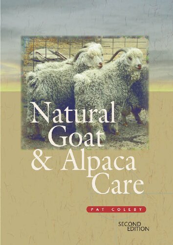 Natural Goat and Alpaca Care (Vitamin C, Seaweed,Iodine, Sulfur MSM, etc)