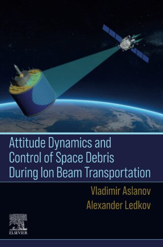 Attitude Dynamics and Control of Space Debris During Ion Beam Transportation