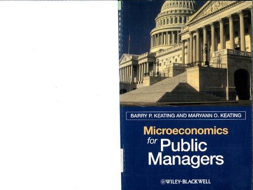 Microeconomics for Public Managers