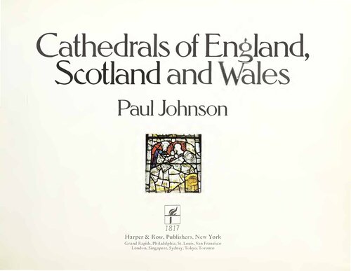 Cathedrals of England, Scotland