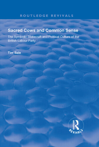 Sacred Cows and Common Sense