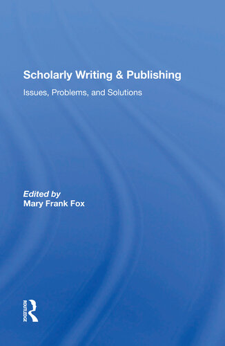 Scholarly Writing And Publishing