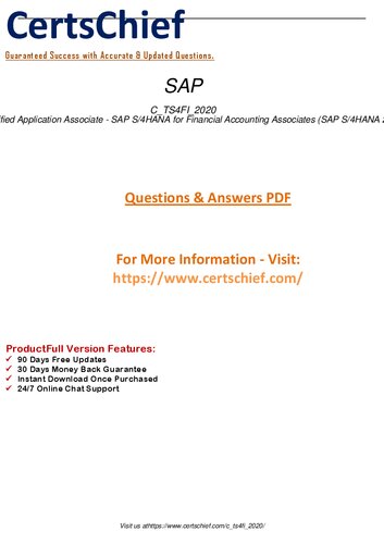 Ace the SAP Certified Application Associate - SAP S/4HANA for Financial Accounting Associates (SAP S/4HANA 2020) exam and boost your career prospects. Get expert exam preparation resources today.