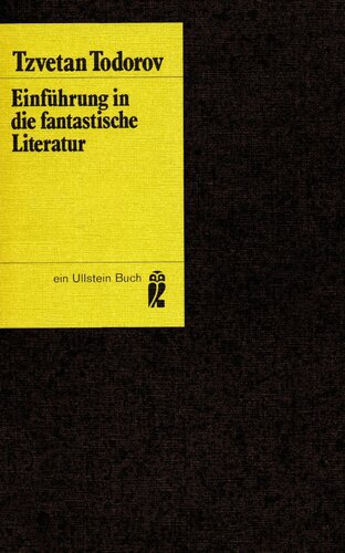 Einführung in die fantastische Literatur (1975) (Ullstein)