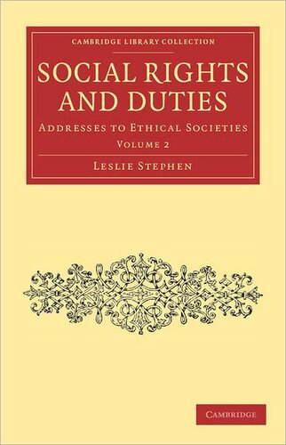 Social Rights And Duties