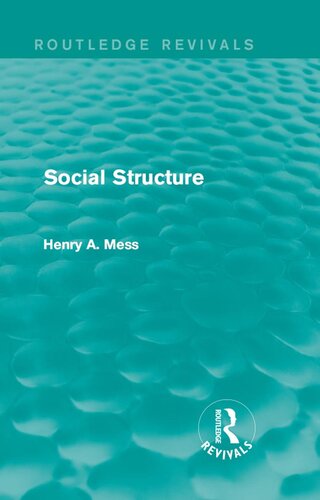 Social Structure