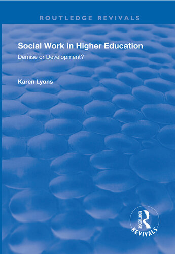 Social Work in Higher Education