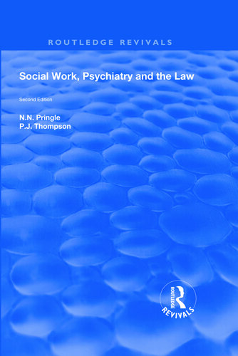 Social Work, Psychiatry and the Law