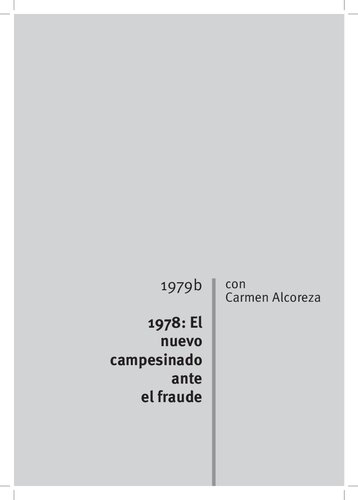 1978: El nuevo campesinado ante el fraude (Bolivia)