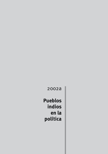 Pueblos indios en la política (Bolivia)