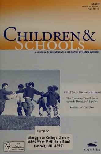 Children and Schools: A Journal of National Association of Social Workers
