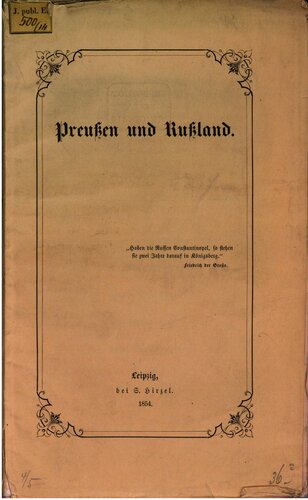 Preußen und Rußland