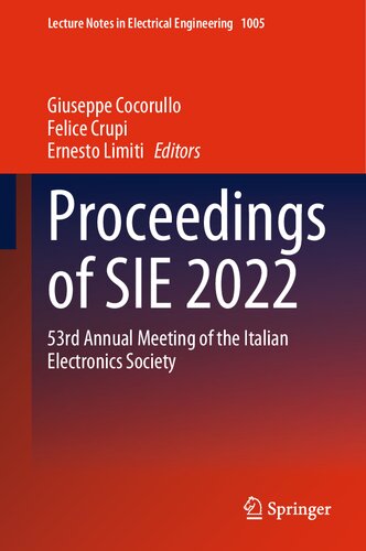 Proceedings of SIE 2022: 53rd Annual Meeting of the Italian Electronics Society
